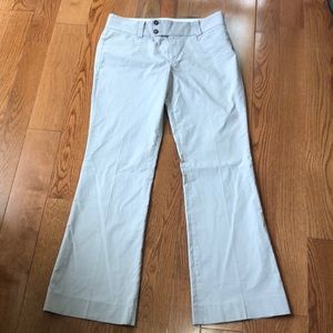 🔥Worn Once🔥 Banana Republic Business Pants Grey with White Stripes Like New